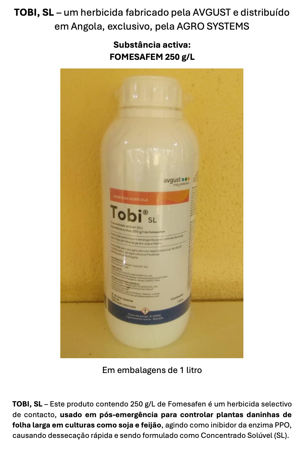 Agrosystems Herbicidas Tobi