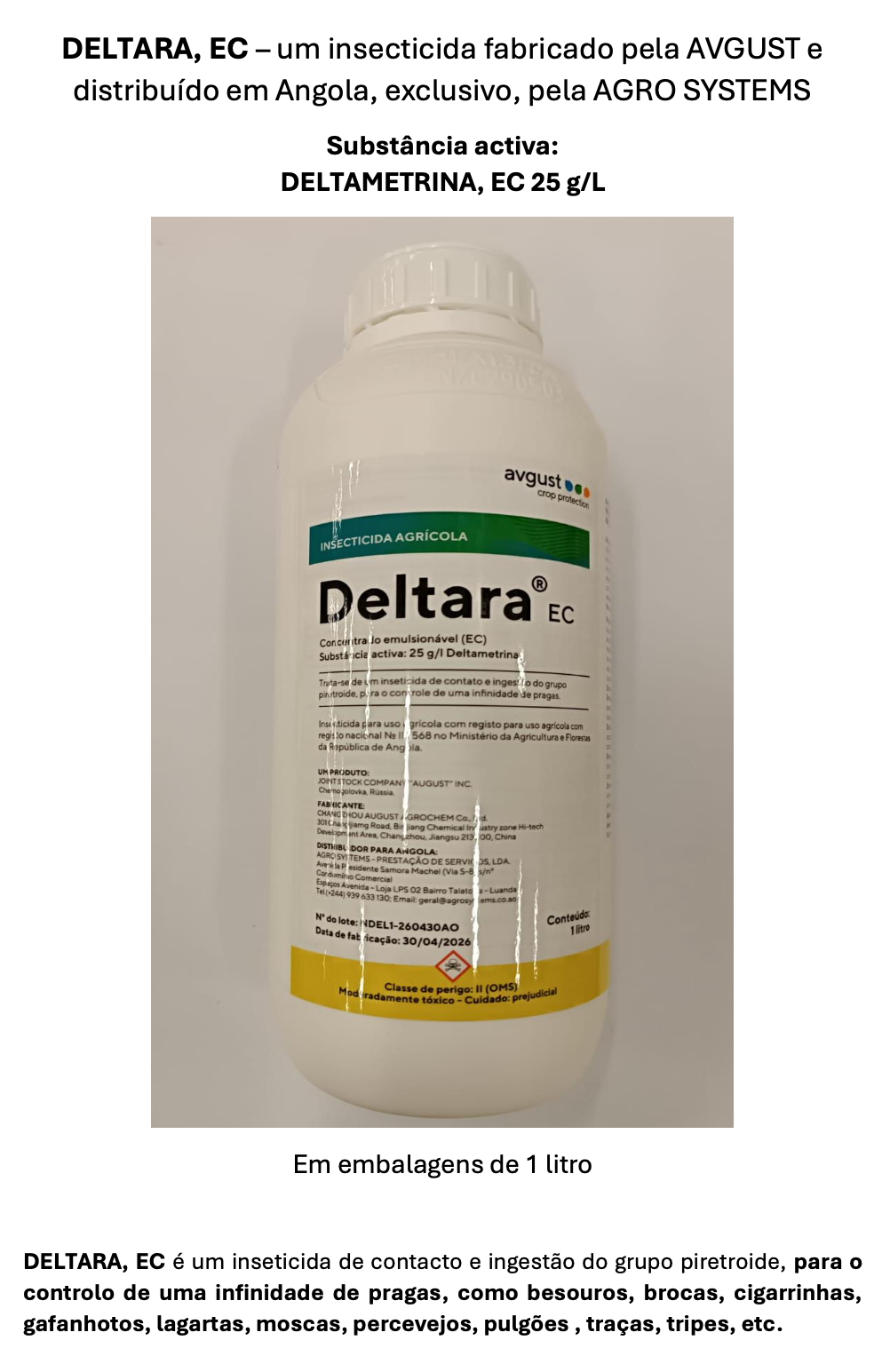Agrosystems Produtos Deltara