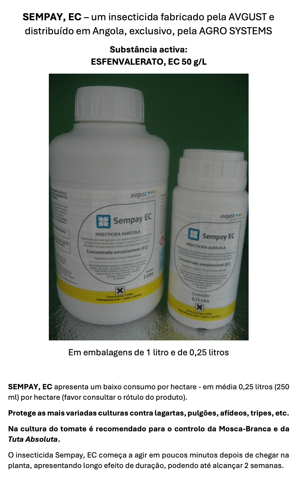 Agrosystems Produtos Sempay